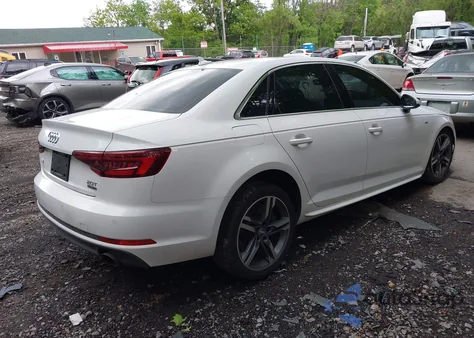 2018 Audi A4 2.0T Premium/2.0T Tech Premium из США, поврежденный, VIN WAUENAF46JA149268
